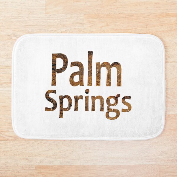 Item preview, Palm Springs Word Art with mountains and windmills - California Dreaming  designed and sold by Star58.