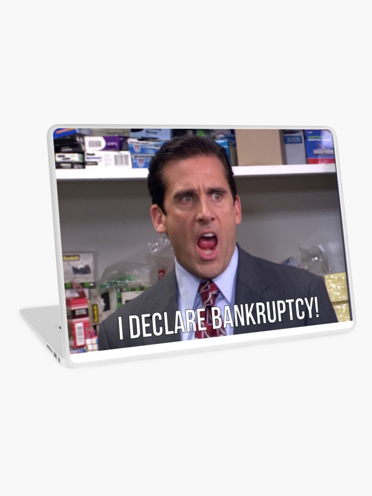 I Declare Bankruptcy, Meme, Credit Card Sticker, Credit Card Skin