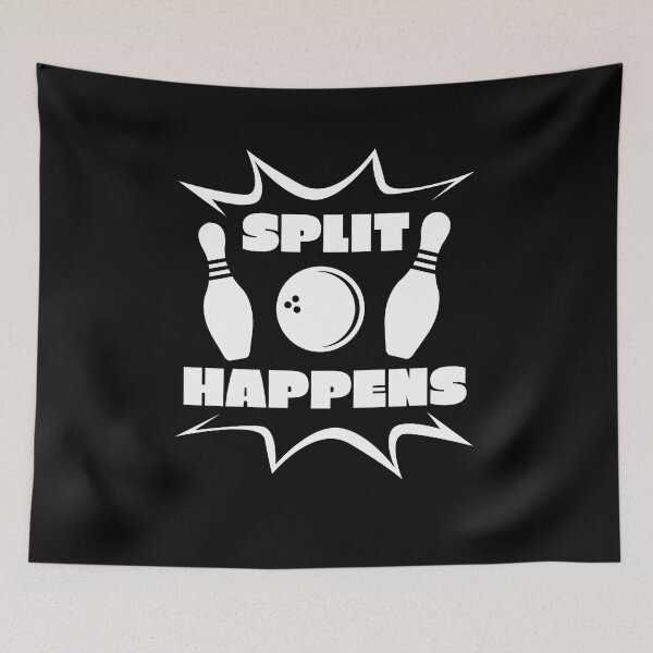 Item preview, Split Happens Bowling Quote designed and sold by jeffded.