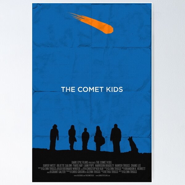 Aperçu de l'œuvre The Comet Kids - Poster créée et vendue par Glenn41.