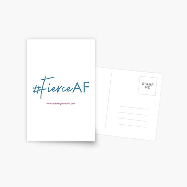 Fierce AF Postcard