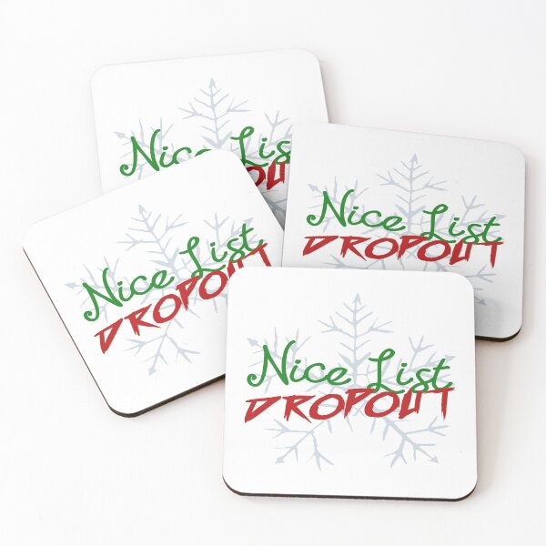Item preview, nice list dropout - Funny Christmas Gift designed and sold by tziggles.