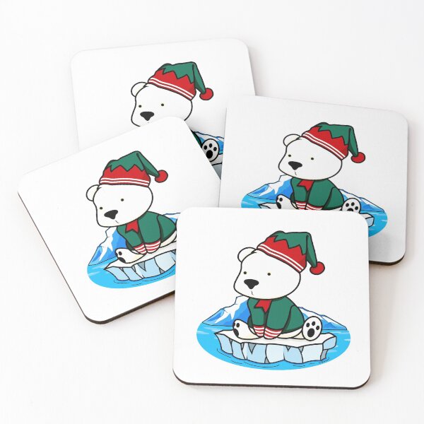 Item preview, Unbearably chilly Santa's little helper designed and sold by hoofster.