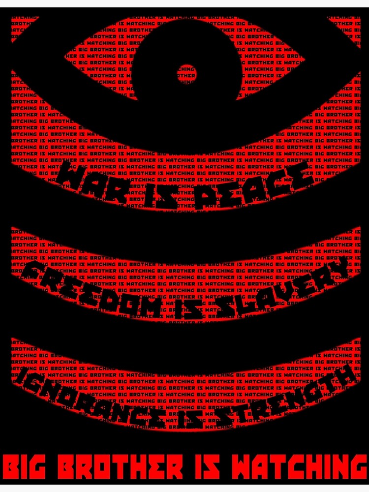 "1984 Party Slogans" Poster for Sale by Superlose626 Redbubble