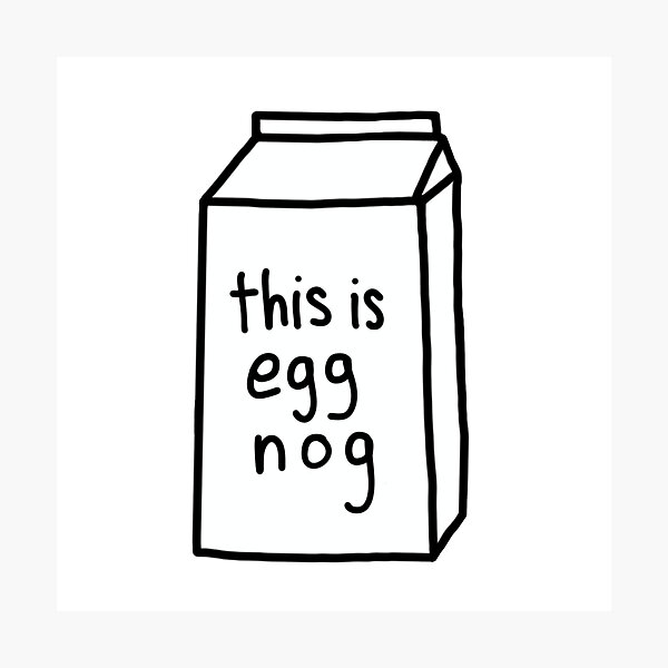 Item preview, An Egg Nog Carton designed and sold by PaulinaS.