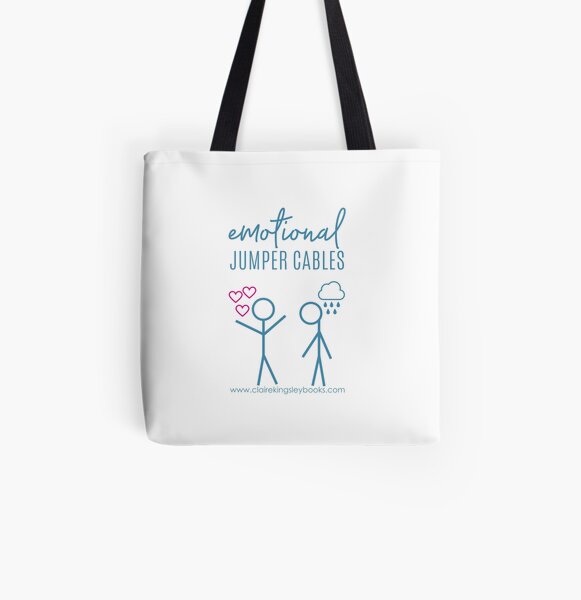 Emotional Jumper Cables All Over Print Tote Bag