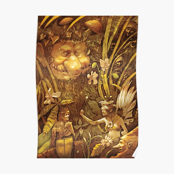 Troll, fée et prince lutin Poster