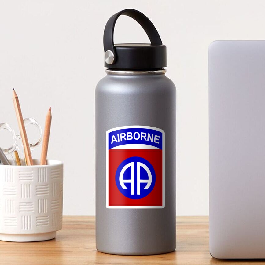 82nd Airborne - Patch only design Sticker