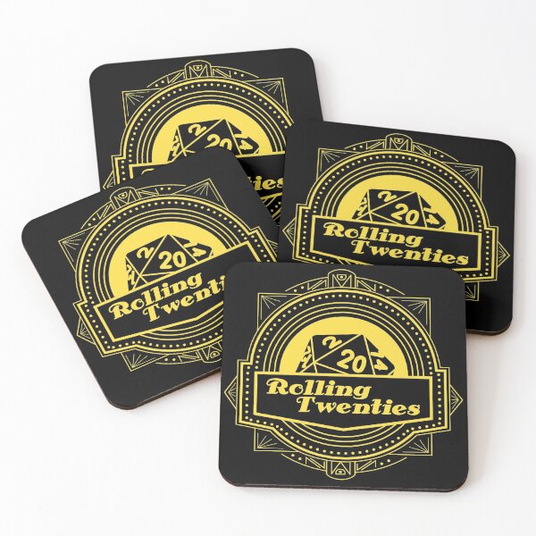 Item preview, Gold "Rolling Twenties" Art Deco D&D Design designed and sold by cowlufoo2.