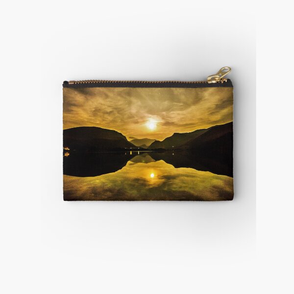 Item preview, Snowdonia Moonrise Over Nantlle Lake designed and sold by DafyddEm.