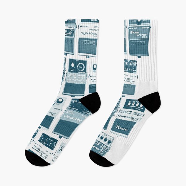 Item preview, Guitar Effects Pedal Collage Design designed and sold by AestheticNow.