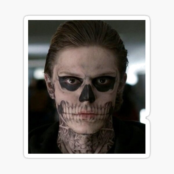 Tate Skull AHS Sticker