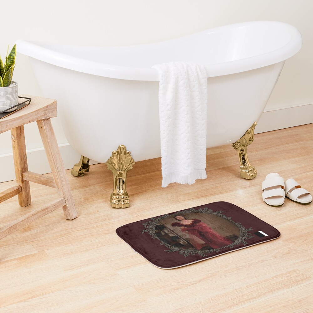 Scarlett Red Dress Bath Mat
