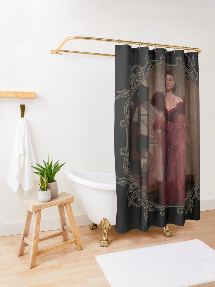 Alternate view of Scarlett Red Dress Shower Curtain
