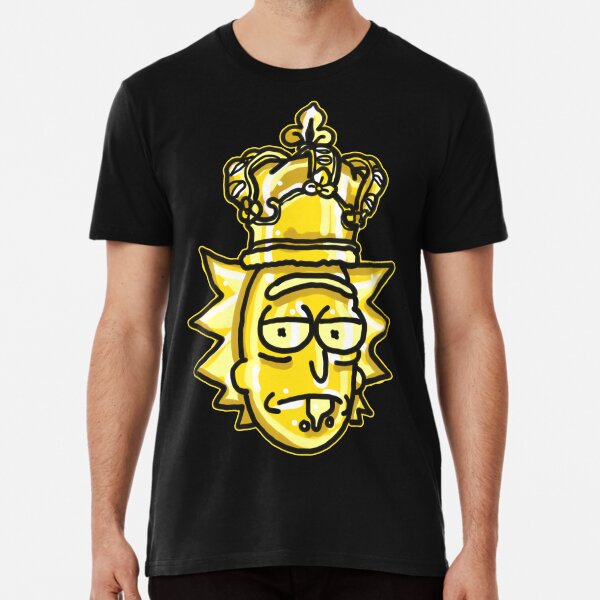 Sad Rick the King Sanchez - The King of Rick and Morty™ Premium T-Shirt