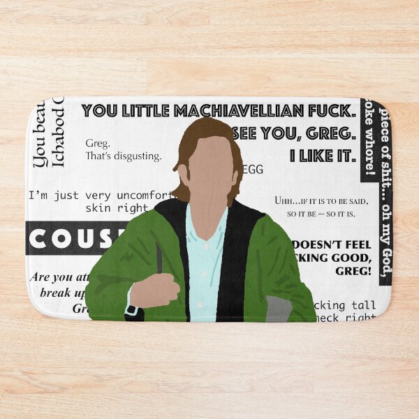 Item preview, Cousin Greg | Succession TV Show | Minimalist Art Print | Quote Wall Decor designed and sold by tytybydesign.