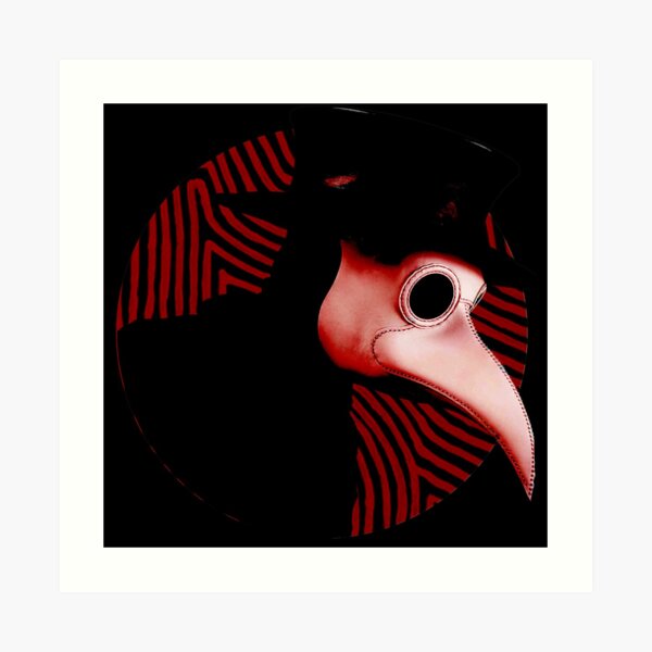 Plague Doctor Art Print