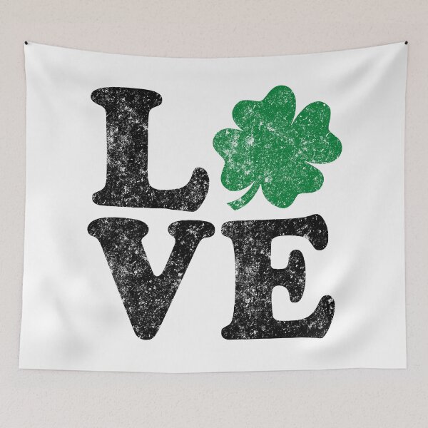 Item preview, St Patrick's Day LOVE Shamrock Irish designed and sold by livianasgifts.