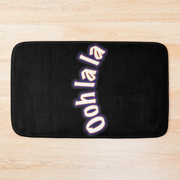 Item preview, Ooh la la – Colourful Graffiti-style Lettering - Vertical, mostly on Black designed and sold by sleepingdogprod.