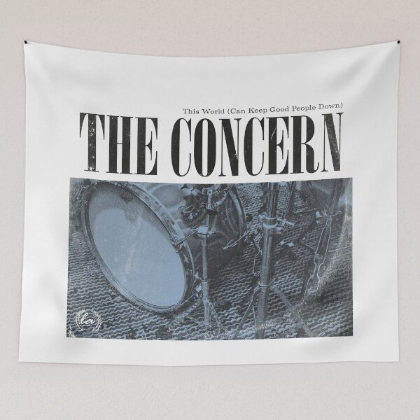 Item preview, The Concern: This World Can (Can Keep Good People Down) designed and sold by brianhillDESIGN.