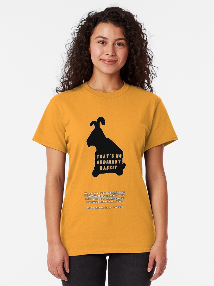 Alternate view of THAT'S NO ORDINARY RABBIT Classic T-Shirt