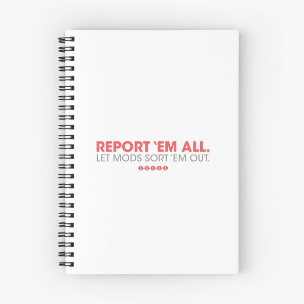 Item preview, Report em all, let mods sort em out! designed and sold by DouglasWallace.
