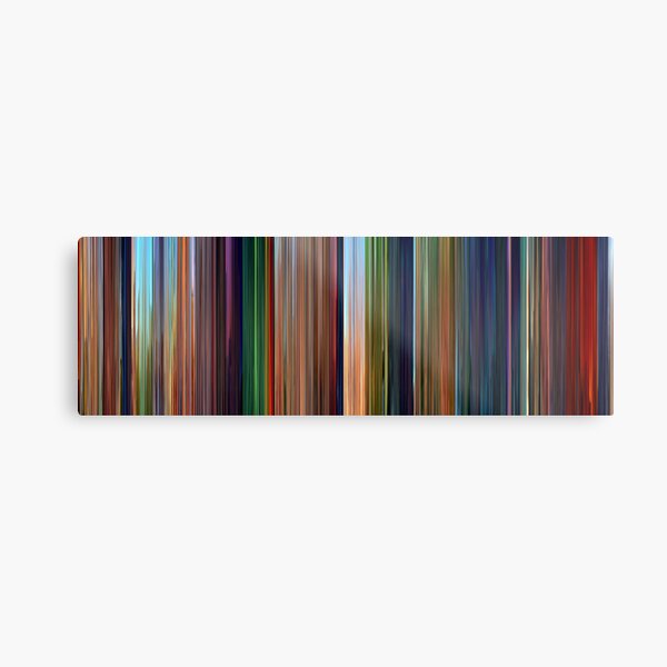 Moviebarcode: The Lion King (1994) Metal Print