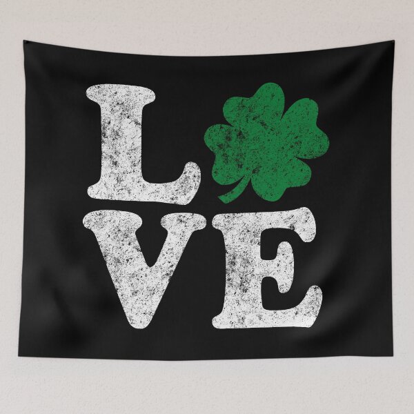 Item preview, St Patrick's Day LOVE Shamrock Irish designed and sold by livianasgifts.