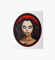 Seis Manos The Baddie Face Art Board Print