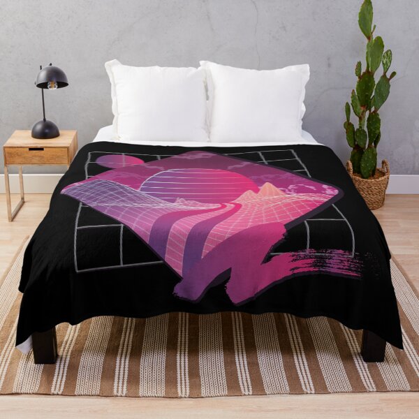 Item preview, Retrowave Landscape -  Eighties Style Outrun designed and sold by anziehend.