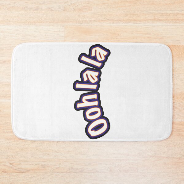 Item preview, Ooh la la – Colourful Graffiti-style Lettering - Vertical, mostly on White designed and sold by sleepingdogprod.