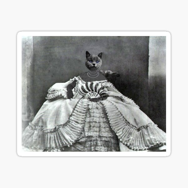 Grey Russian Duchess Sticker