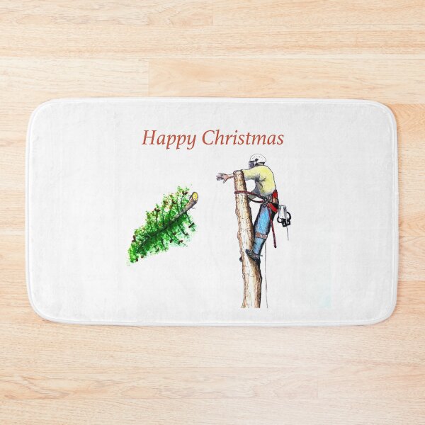 Item preview, Happy Christmas to all Arborist and Tree Surgeons designed and sold by Gordon Lavender.