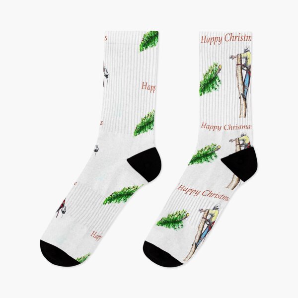 Item preview, Happy Christmas to all Arborist and Tree Surgeons designed and sold by Gordon Lavender.