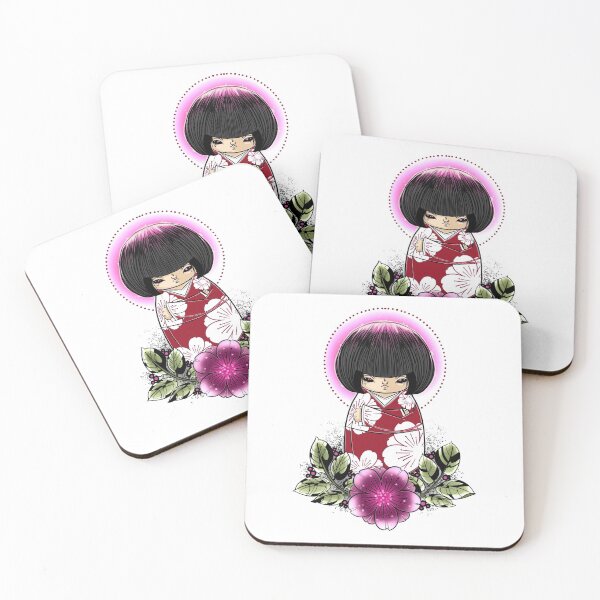 Item preview, Japanese nesting doll with plum blossom  designed and sold by Matthew Hamlet.