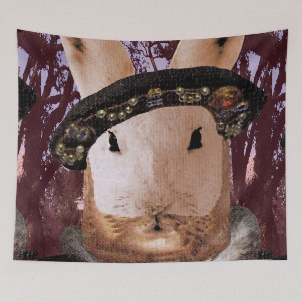 Item preview, Henry the Eighth the Rabbit King designed and sold by Loveday Funck.