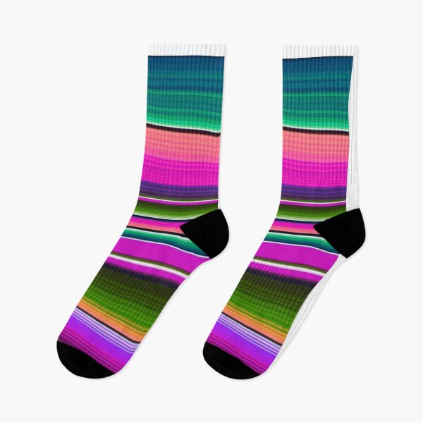 Item preview, Mexican Blanket Striped Fiesta Serape Pink designed and sold by ColorFlowArt.