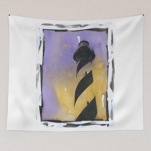 Item preview,  Cape Hatteras lighthouse- Outer Banks, North Carolina.  Lighthouse painting OBX. designed and sold by rfoxphoto.