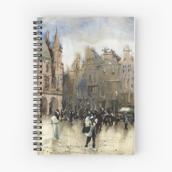 Item preview, Grand Place of Brussels in downtown Brussels illuminated at night. designed and sold by rfoxphoto.