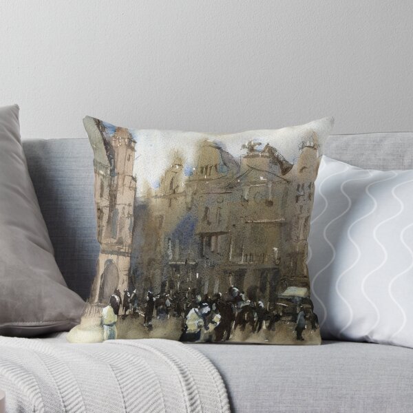 Item preview, Grand Place of Brussels in downtown Brussels illuminated at night. designed and sold by rfoxphoto.