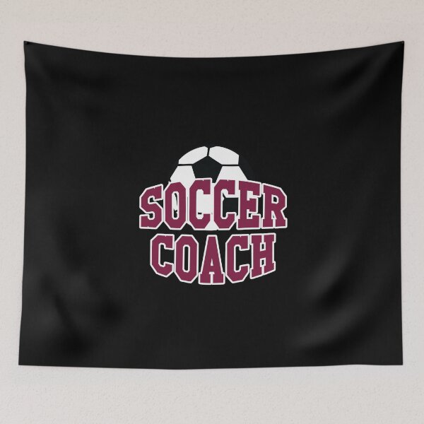 Item preview, 'Soccer Coach' (Black) designed and sold by The Button Gal.