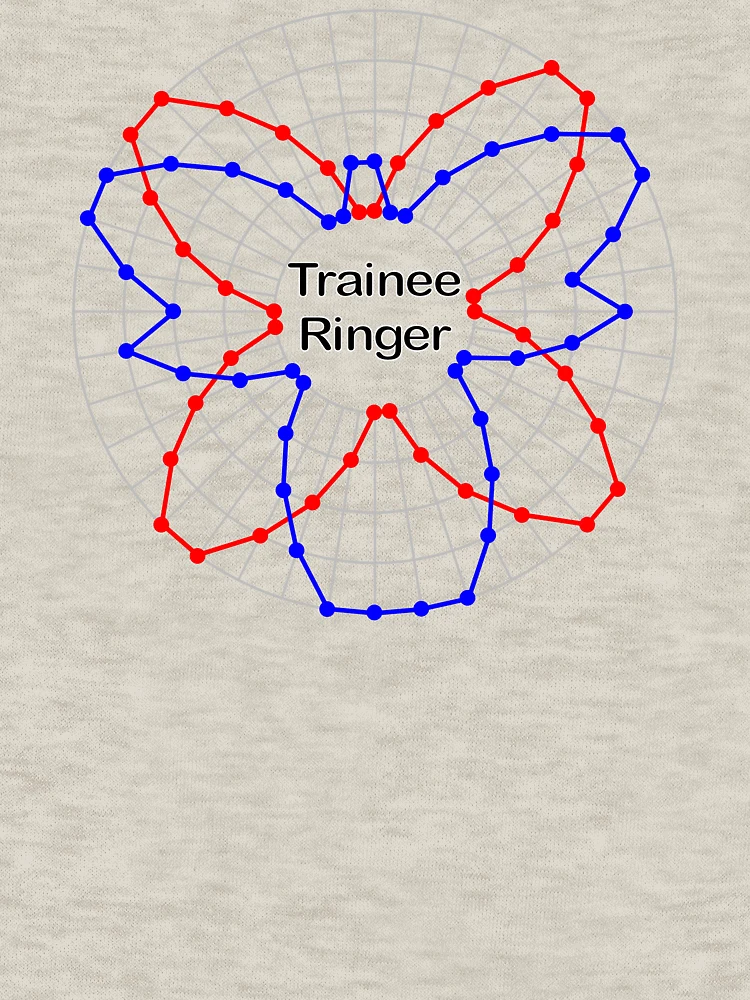 Thumbnail 6 of 6, Zipped Hoodie, Bell Ringing Trainee Ringer designed and sold by Grandsire.