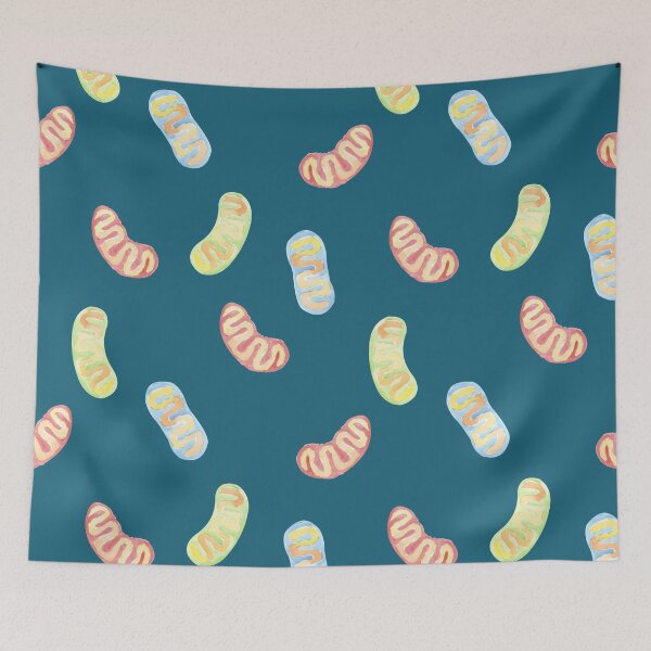 Item preview, Watercolor Mitochondria Medley designed and sold by Hodgepodge Bricolage.
