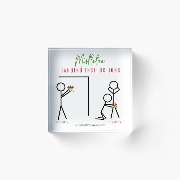 Seasons Greetings Acrylic Block