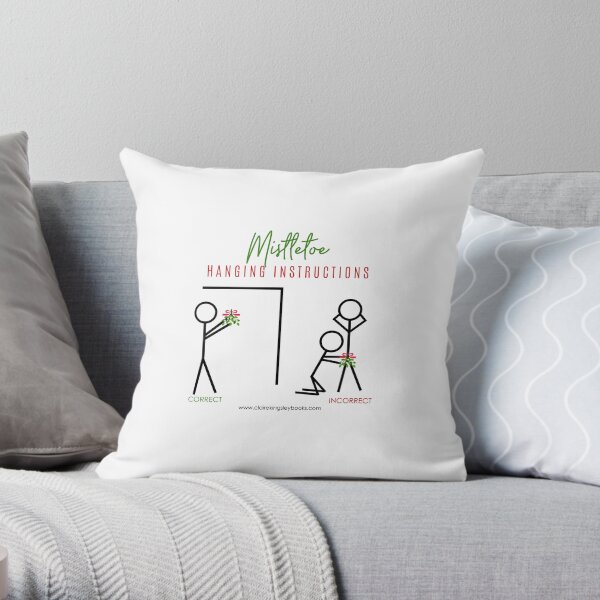 Seasons Greetings Throw Pillow