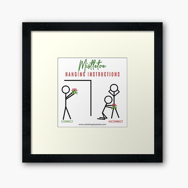 Seasons Greetings Framed Art Print