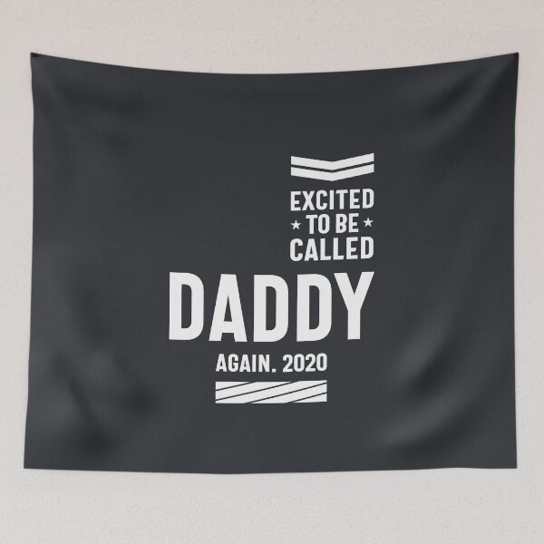 Item preview, Excited To Be Called Daddy Again 2020 Fathers Day Gift designed and sold by cidolopez.