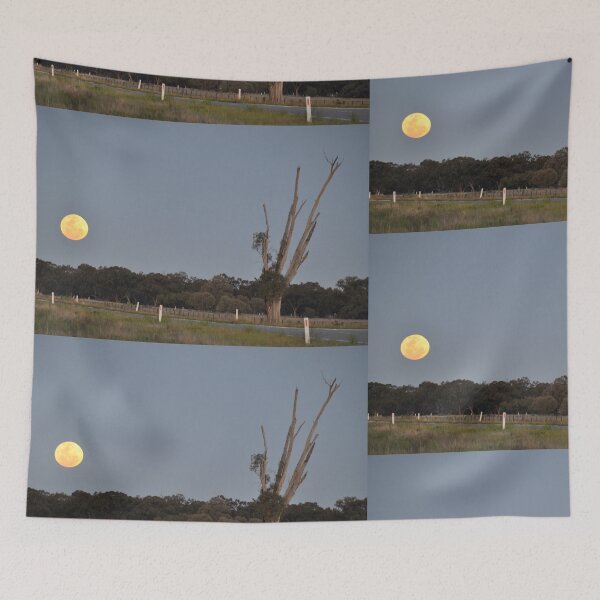 Item preview, 20190914 Tree & Moon, Sturt Highway, Australia -2 designed and sold by muz2142.