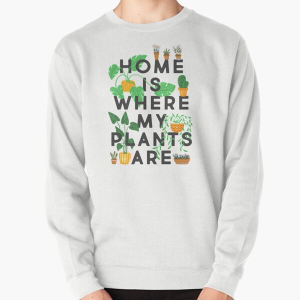 Aperçu de l'œuvre La maison est là où se trouvent mes plantes créée et vendue par TheLoveShop.