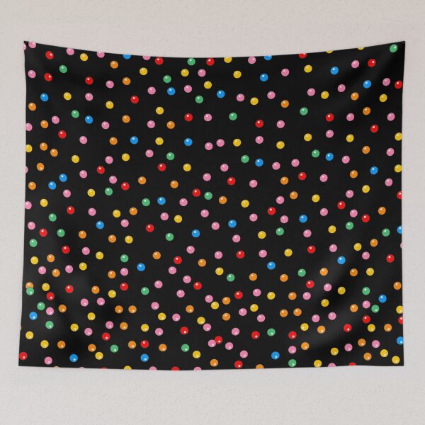 Item preview, Rainbow Gumballs Black designed and sold by NOTSNIW ART.